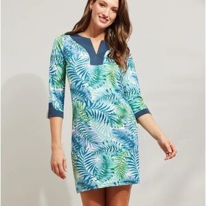 Caribbean Joe UPF 50 V-NECK SIGNATURE DRESS NWT Size Medium